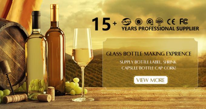 ODM Colored Glass Wine Bottle 500ml 700ml 750ml 1500ml 0