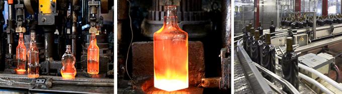 ODM Colored Glass Wine Bottle 500ml 700ml 750ml 1500ml 5
