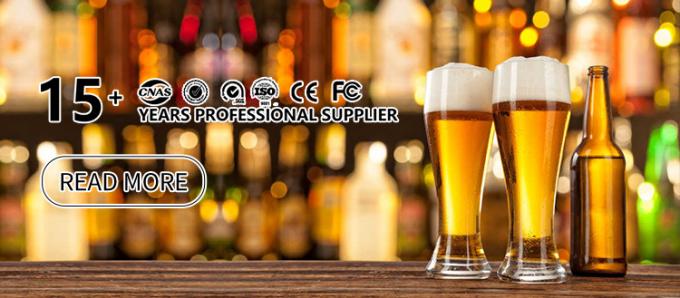 Customized Glass Brewing Bottles 650ml 1000ml 12 Oz Amber Beer Bottles 0
