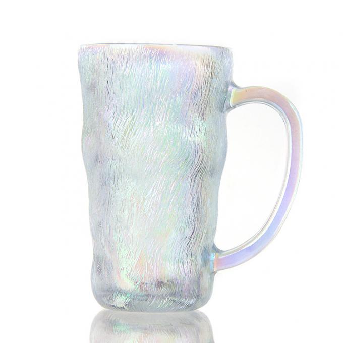 Factory Wholesale High Value Gradual Glacier Coffee Cup Color Water Glass Cup