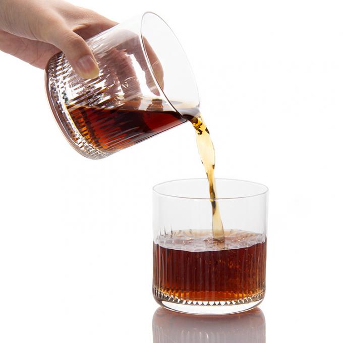 230ml 270ml Crystal Whiskey Drinking Glasses Engraved OEM 1