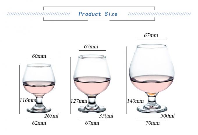 Customized Huge Brandy Glass Snifter Goblet Posh 12oz For Drinking 1