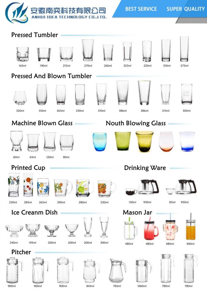 11oz 330ml Wholesale Sublimate Whisky Heavy Base Drinking Glass Cup for Party