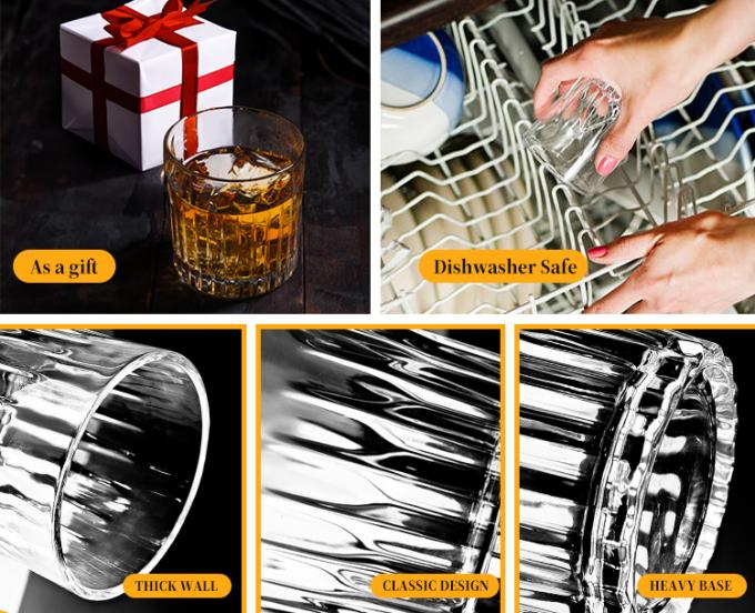 Clear Personalised Highball Glass Tea Drinking For Bar 200ml 1