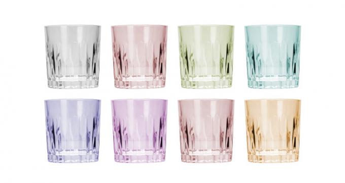 200ml Monogrammed Highball Glasses Drinking Unbreakable Custom Logo 0
