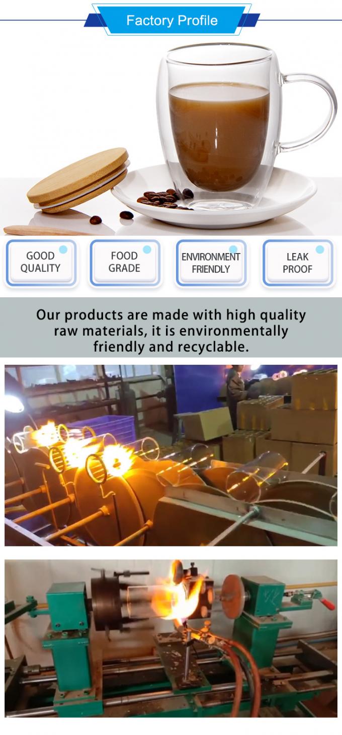 Espresso Latte Milk Glass Tea Coffee Mugs Cups Transparent Drinkware 600ml 650ml 3