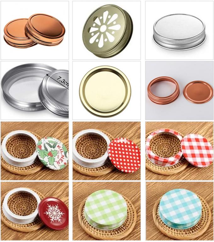 200ml 250ml 380ml 500ml Kitchen Glass Bottles Glass Mason Jar Glass Can Containers 4