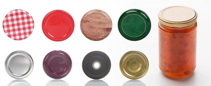 High Quality 45Ml 100Ml 150Ml 350Ml 450Ml Air Tight Kitchen Food Glass Jars With Metal Lid 4