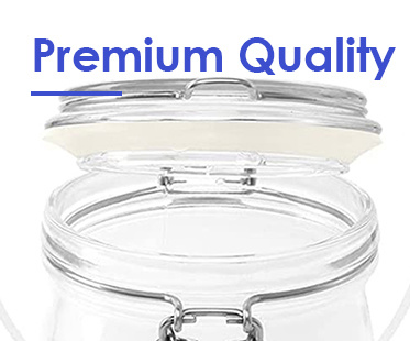 Glass Storage Jar High Quality Canning 4oz 8oz 10oz 12oz 16oz 25oz 32oz Glass Mason Jar 3
