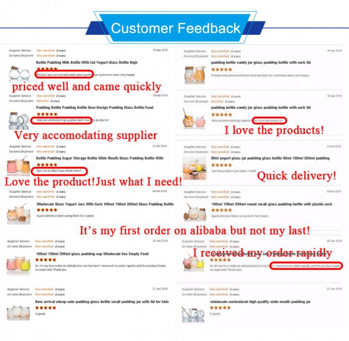 Free Sample Heart Embossed Multifunction Glass Pudding Jars For Pudding 5