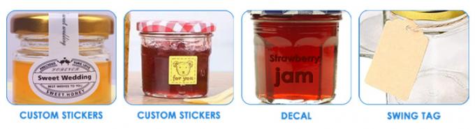 Factory Price Clear Food Packaging Storage Jar Multiple Sizes Round Glass Jar 8