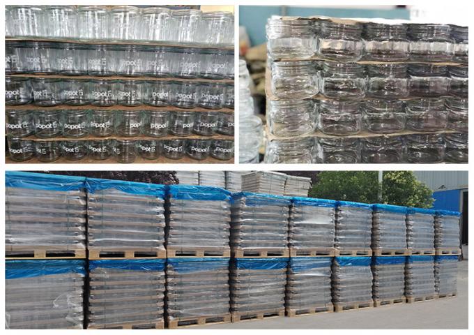 Wholesale Clear Round Glass Canning Jar 50ml 100ml 200ml Food Storage Jar 13