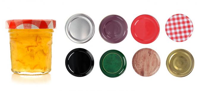 Low Price Different Capacity High Sealed Round Shape Clear Glass Jar Jam Storing Jar 7