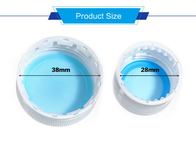 Customized Shape 28mm Sparking Carbonated Soft Drink PP Plastic CSD Cap for Beverage Bottle 1