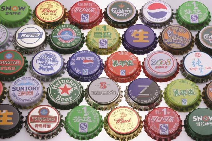                  Hot Sell 26mm Innovation Easy Open Ring Pull Ringtab Beer Beverage Bottle Crown Cap              4