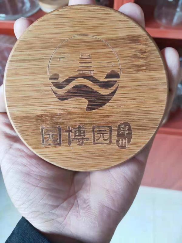 Wholesale Bamboo Lids with Straw Hole Wooden Custom 16 Oz Glass Mason Jar Lid