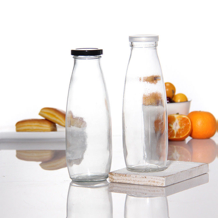                  High Quality 250ml 300ml 500ml 750ml 1L Glass Sauce Jar with Metal Lid with Plastic Lid             