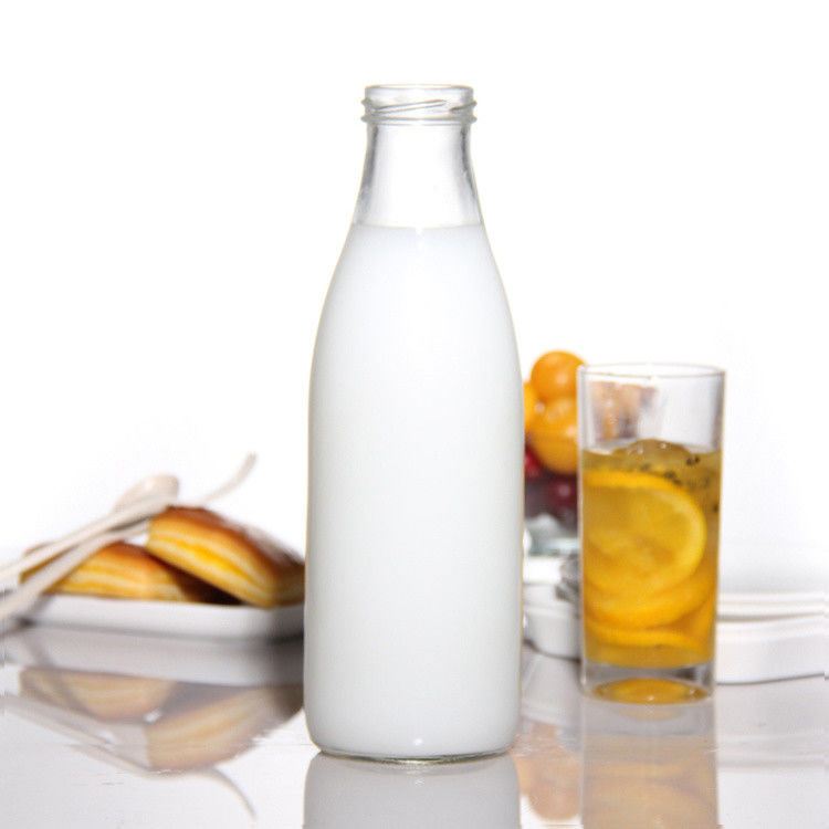                  Factory Price 200ml 250ml 350ml 500ml 1000ml Glass Sauce Bottle with Plastic Lid with Screw Lid             
