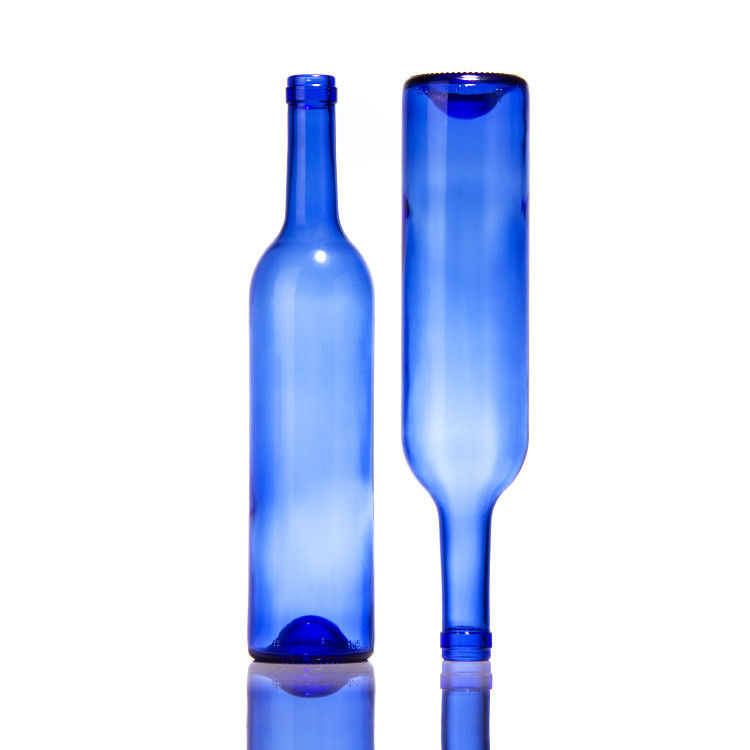 Luxury Manufacturers 375ml 750ml Red Wine Bottle Dark Green Empty Glass Bottles With Lids