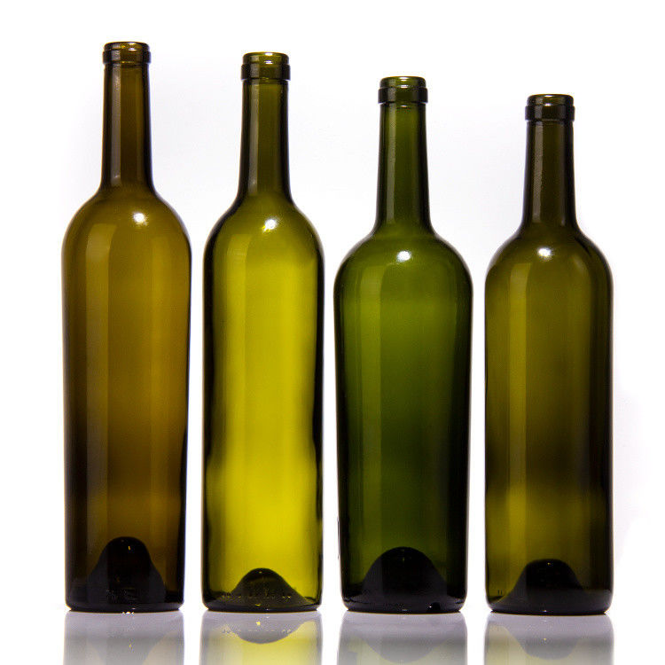 ODM Colored Glass Wine Bottle 500ml 700ml 750ml 1500ml