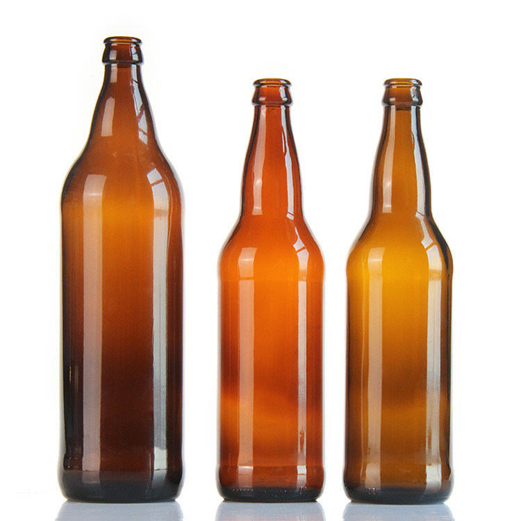 Clear Peroni Breakaway Beer Bottles Glasses 330ml with Screw Cap