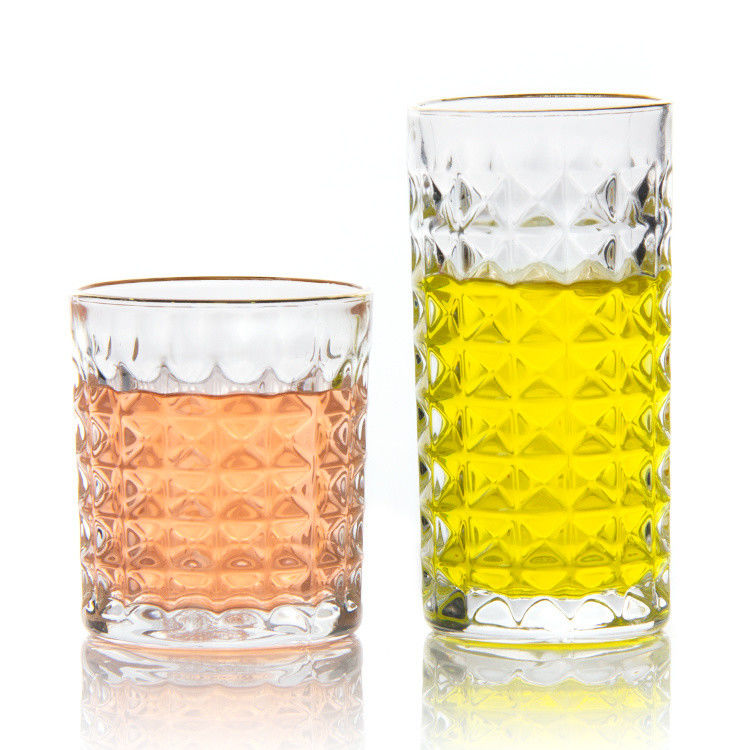 300ml Whiskey Shot Drinking Glasses Cup Gift Set Colorful