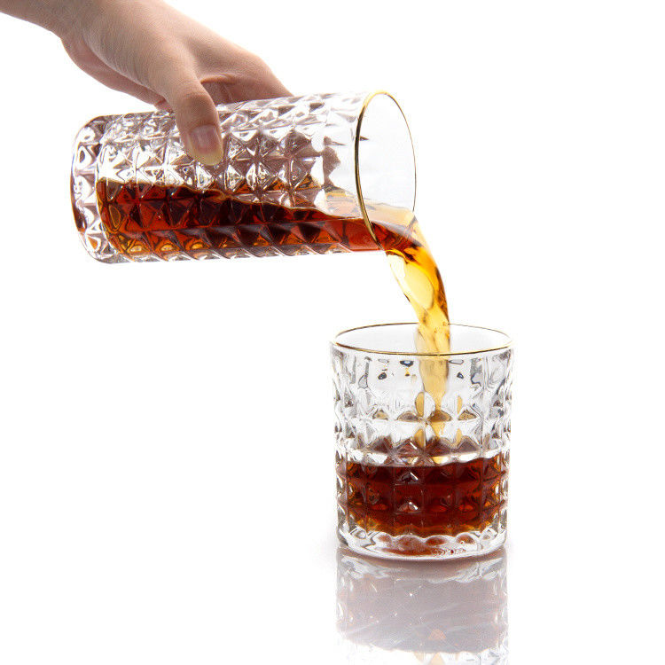 300ml Whiskey Shot Drinking Glasses Cup Gift Set Colorful