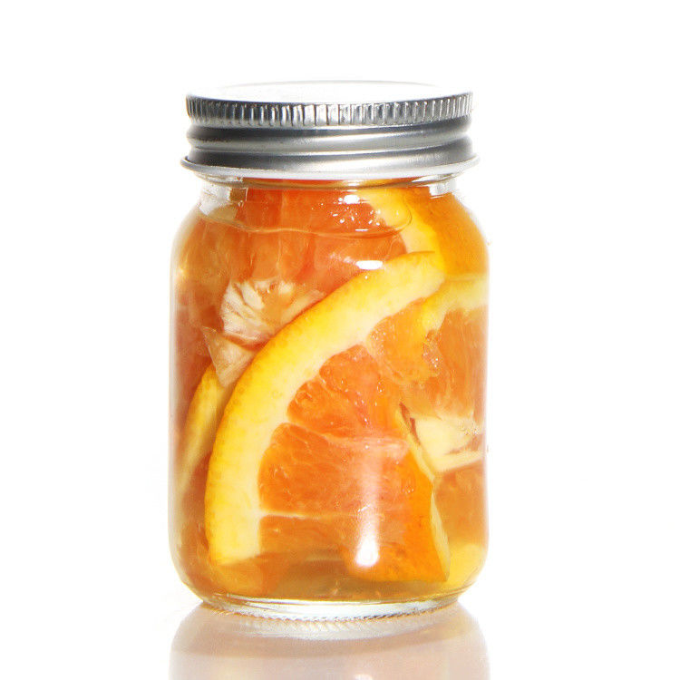 Fashionable High Quality 500ml 750ml Storing Glass Container Glass Jar With Screw Lid