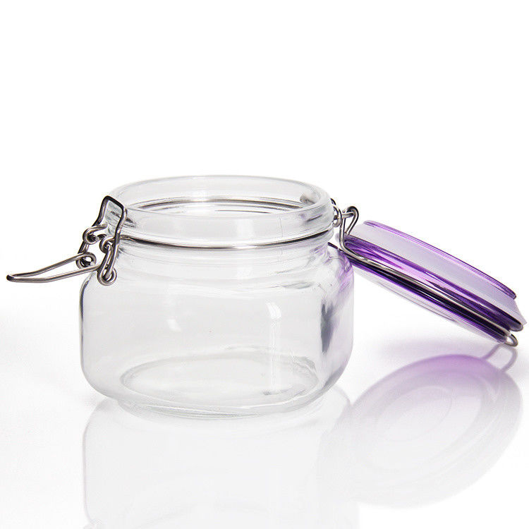 200ml Glass Storage Jars Tea Coffee Sugar Canisters For Kitchen Food Packaging