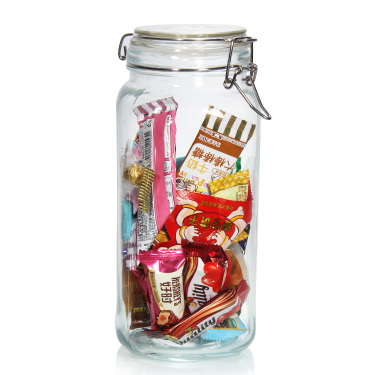 200ml Glass Storage Jars Tea Coffee Sugar Canisters For Kitchen Food Packaging