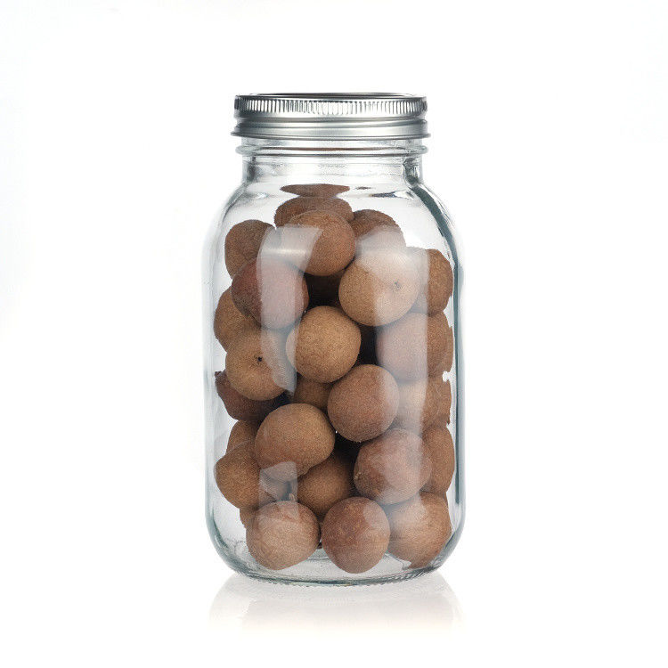Wide Mouth 86mm Width Mouth Preserving Jar Glass Mason Jar for Jam Peanut Butter