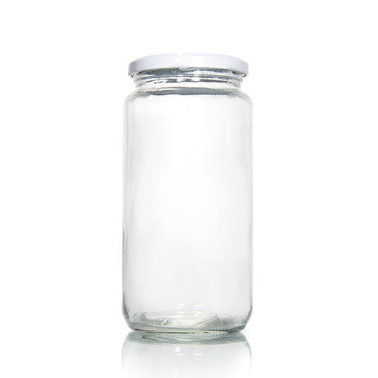 High Quality 45Ml 100Ml 150Ml 350Ml 450Ml Air Tight Kitchen Food Glass Jars With Metal Lid