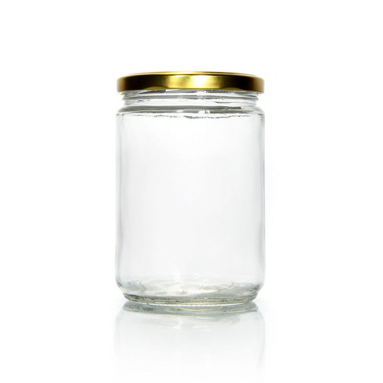High Quality 45Ml 100Ml 150Ml 350Ml 450Ml Air Tight Kitchen Food Glass Jars With Metal Lid