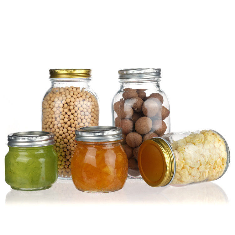 Bulk Glass Storage Jars 3 Oz 6oz 8oz 240ml For Jam Spice