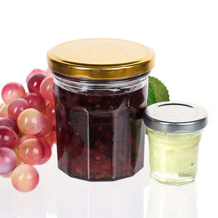 Factory Price Clear Food Packaging Storage Jar Multiple Sizes Round Glass Jar