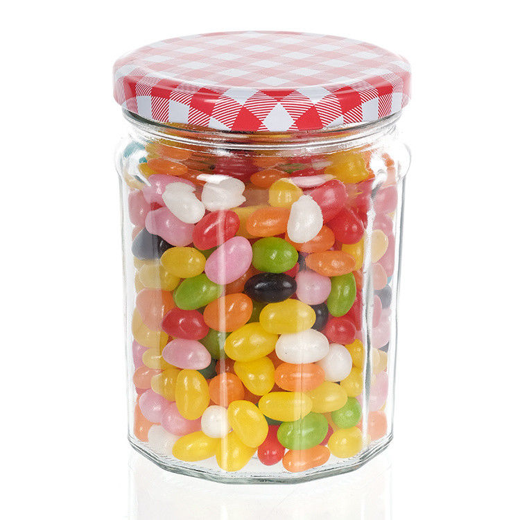Factory Price Clear Food Packaging Storage Jar Multiple Sizes Round Glass Jar