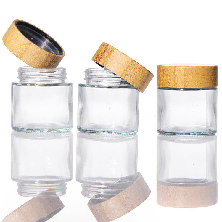 Custom Cream Storage Jars Empty Cream Jar 1oz 2oz 3oz 4oz Straight Side