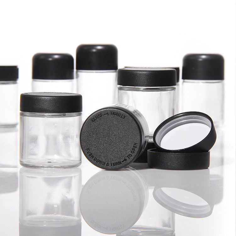Custom Cream Storage Jars Empty Cream Jar 1oz 2oz 3oz 4oz Straight Side