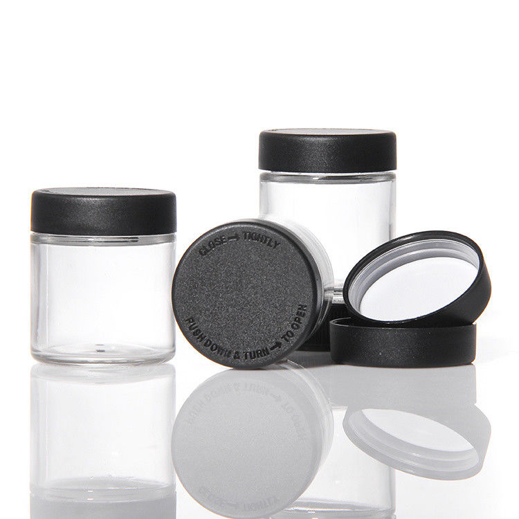 Custom Cream Storage Jars Empty Cream Jar 1oz 2oz 3oz 4oz Straight Side