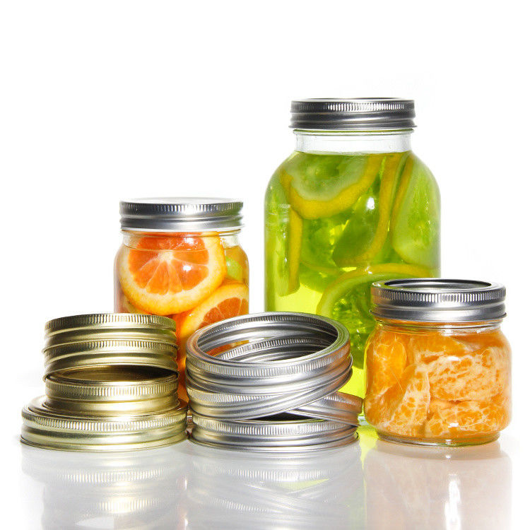                  Customized Shape 70mm 86mm Bulk Regular Silver Tinplate Lug Caps for Home Canning             