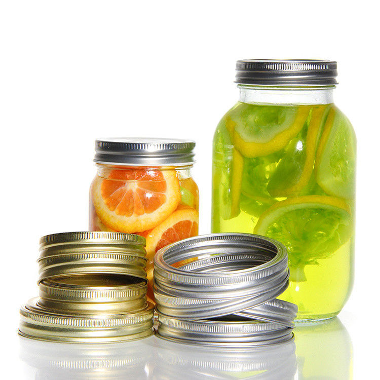                  Customized Shape 70mm 86mm Bulk Regular Silver Tinplate Lug Caps for Home Canning             