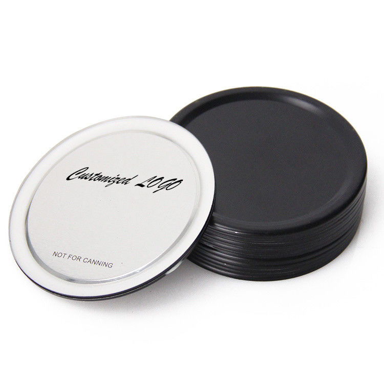                  Factory Price Regular Metal Tinplate Wide Mouth Lid for Glass Mason Jar             