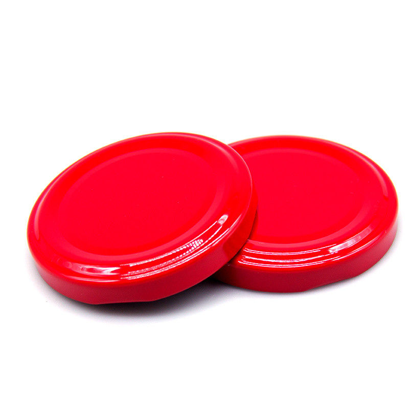                  Custom Logo 38mm 43mm 48mm 53mm 58mm 63mm 70mm 82mm Golden Screw Caps Metal Lug Cap for Glass Jar             