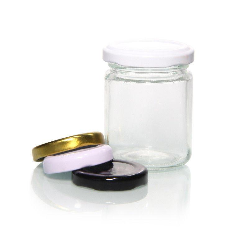                  Custom Logo 38mm 43mm 48mm 53mm 58mm 63mm 70mm 82mm Golden Screw Caps Metal Lug Cap for Glass Jar             