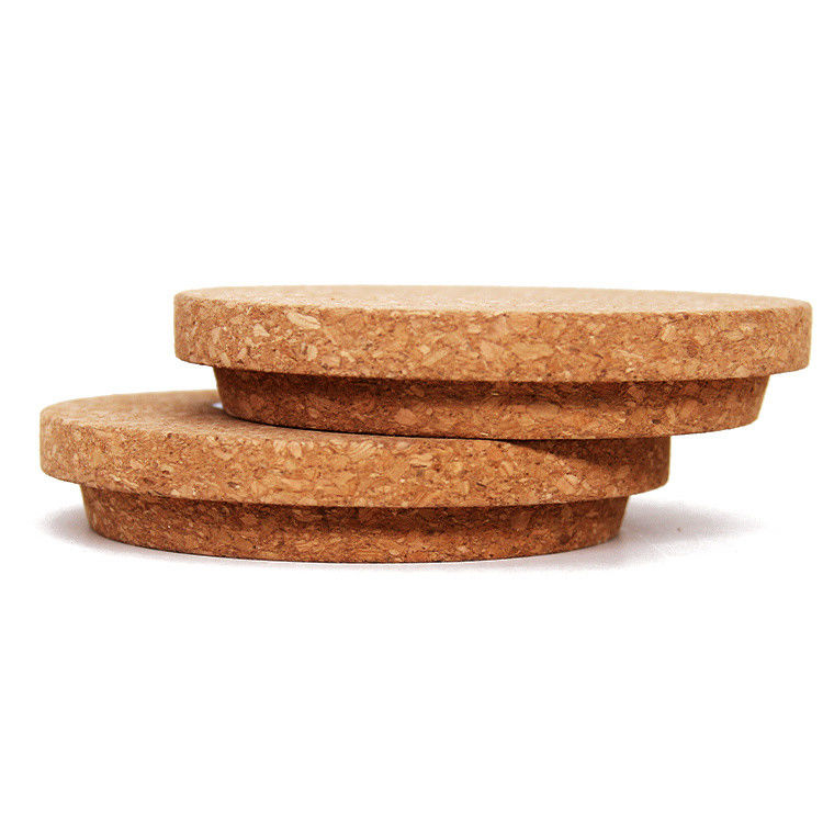 OEM Wooden Tapered Cork Bottle Tops Cap For Glass Wine Bottle