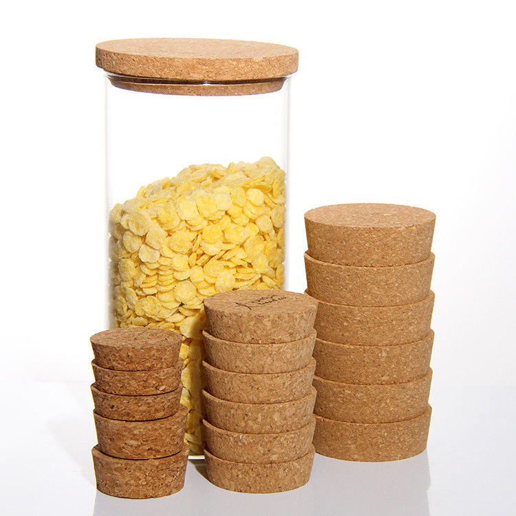 Soft Wooden Tapered Cork Bottle Cap Lids Cover For Wine Bottle