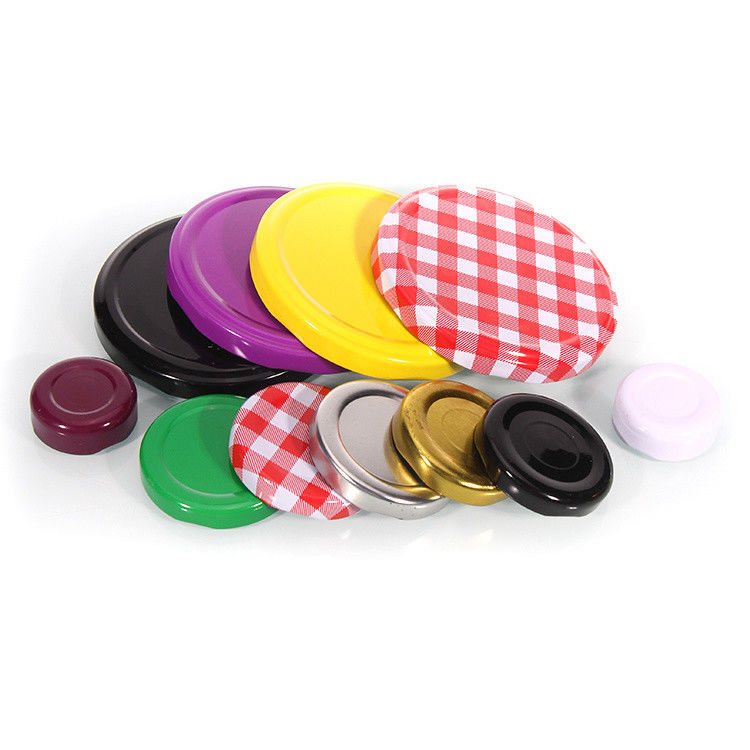                  Factory Price Bottle Seal 38mm Neck Glass Honey Containers Sealed Metal Tinplate Lug Caps             