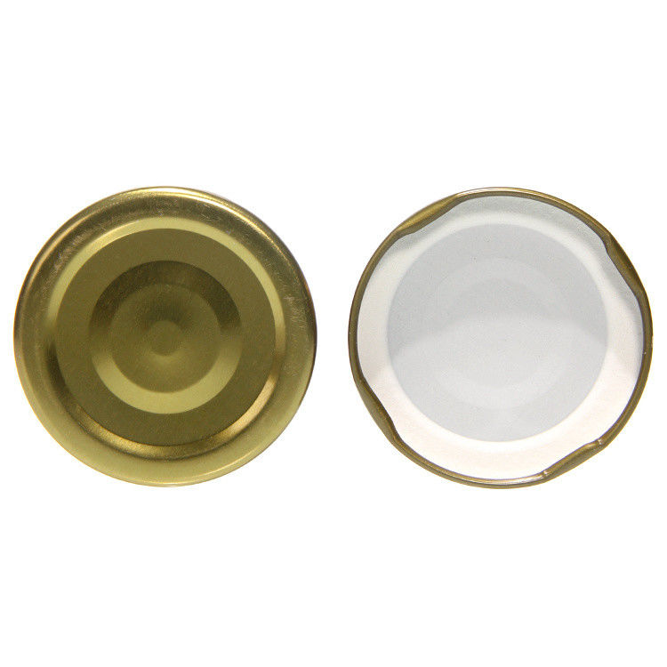                  Factory Price Bottle Seal 38mm Neck Glass Honey Containers Sealed Metal Tinplate Lug Caps             
