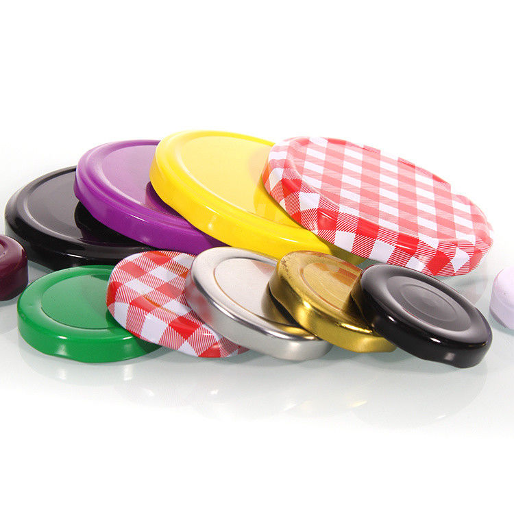                  Factory Price Bottle Seal 38mm Neck Glass Honey Containers Sealed Metal Tinplate Lug Caps             