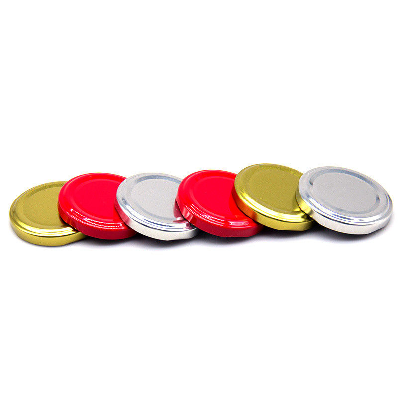                 Factory Price Bottle Seal 38mm Neck Glass Honey Containers Sealed Metal Tinplate Lug Caps             